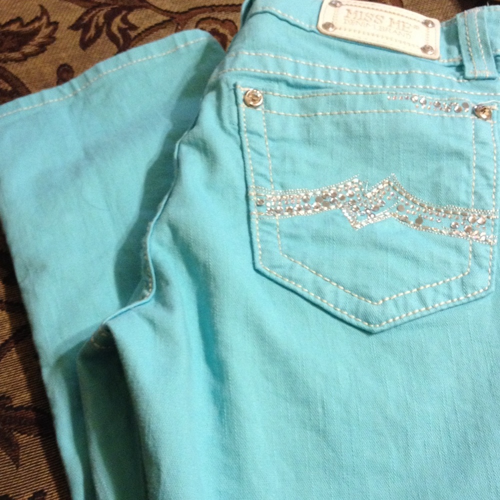 Miss Me cuffed skinny denim size 31